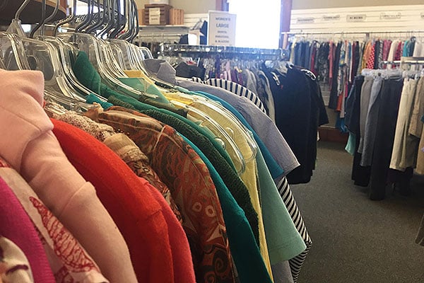 Thrift stores and consignment shops
