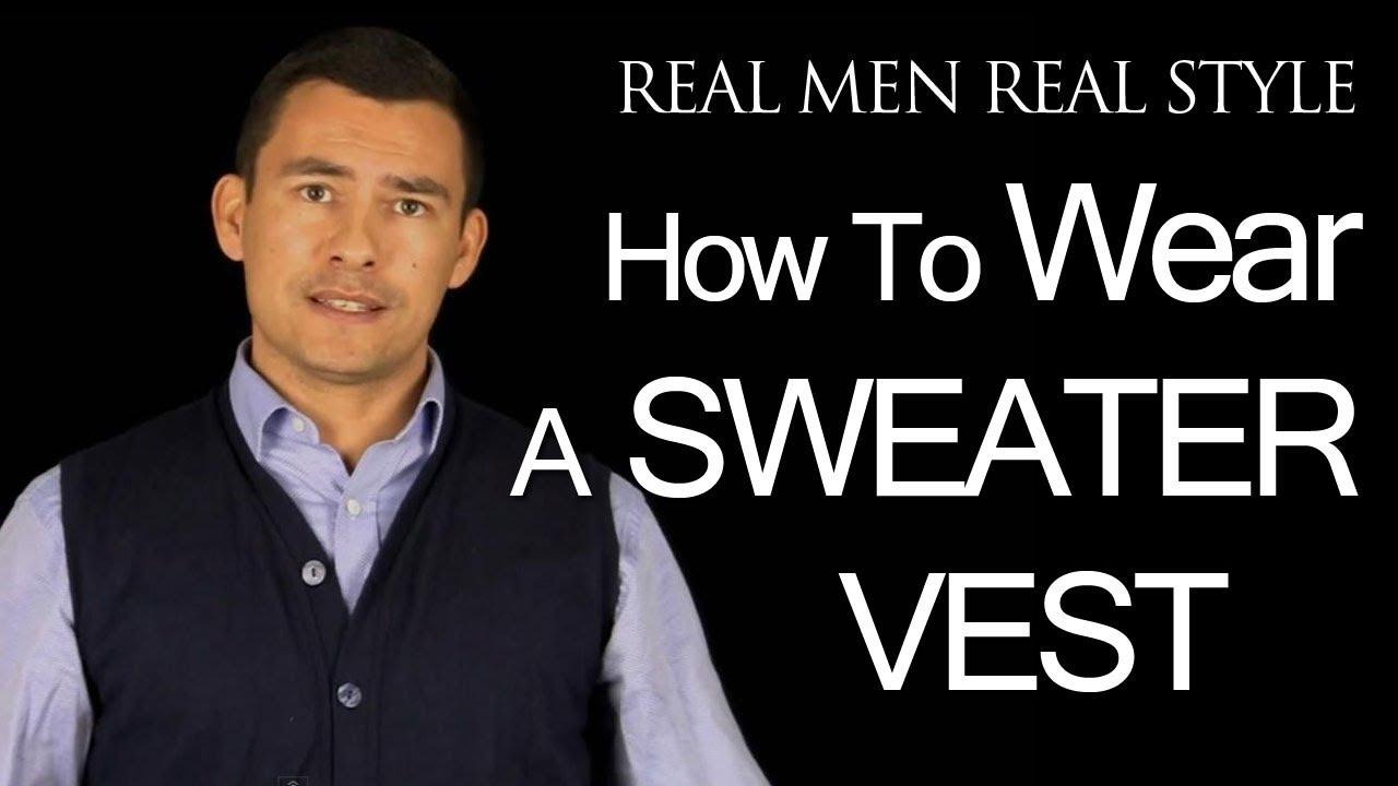 Men’s Sweater Vests for a Relaxed Look